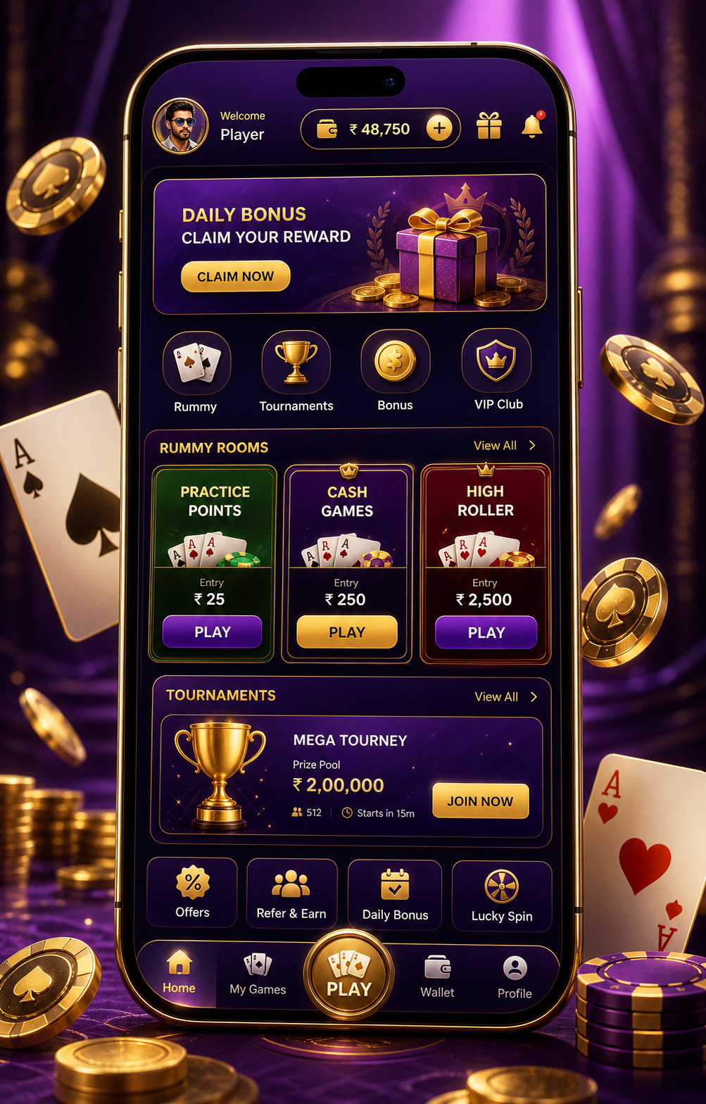 Adult Rummy Screen Notes in India: Replay a Hand Slowly